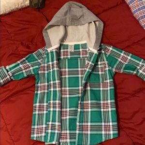 Carter's hooded shirt